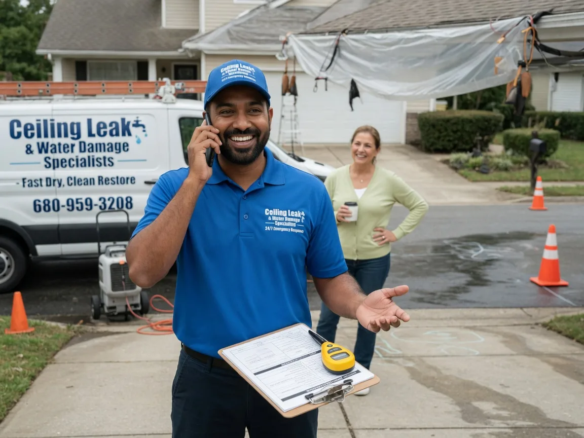 Ceiling Leak Cleanup Presho, SD FAQs